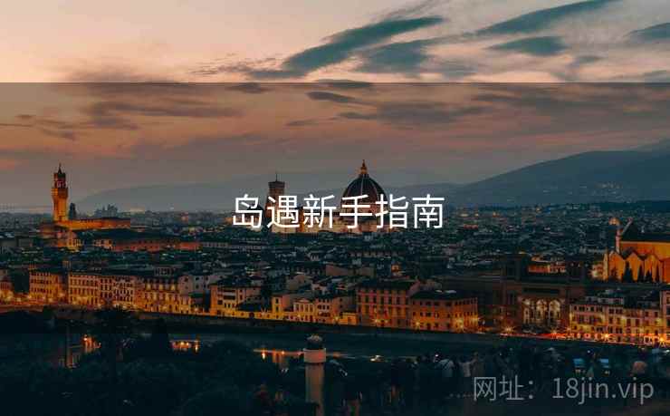 岛遇新手指南