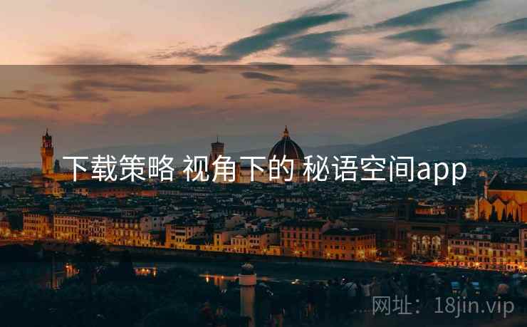 下载策略 视角下的 秘语空间app  第1张