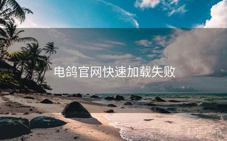 电鸽官网快速加载失败
