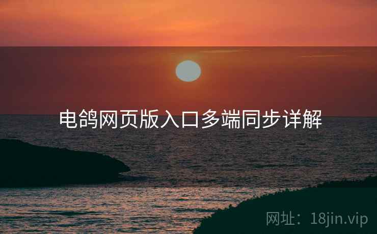 电鸽网页版入口多端同步详解