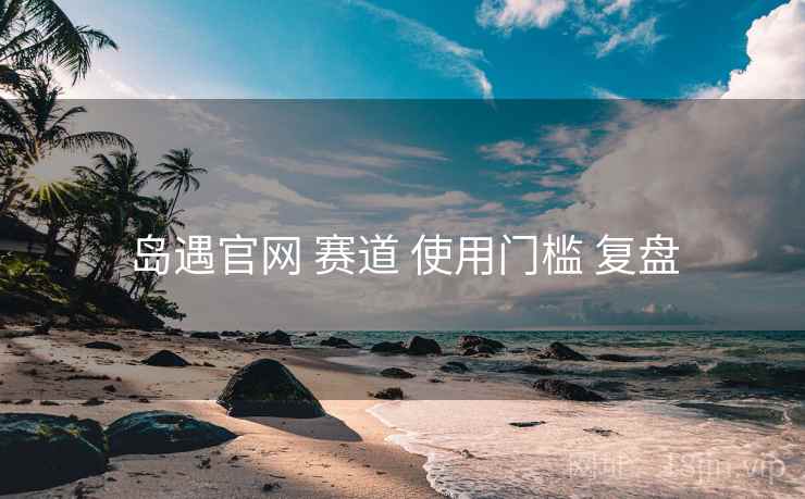 岛遇官网 赛道 使用门槛 复盘